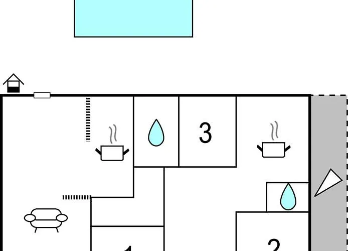 Three-bedroom In Apartmán *
